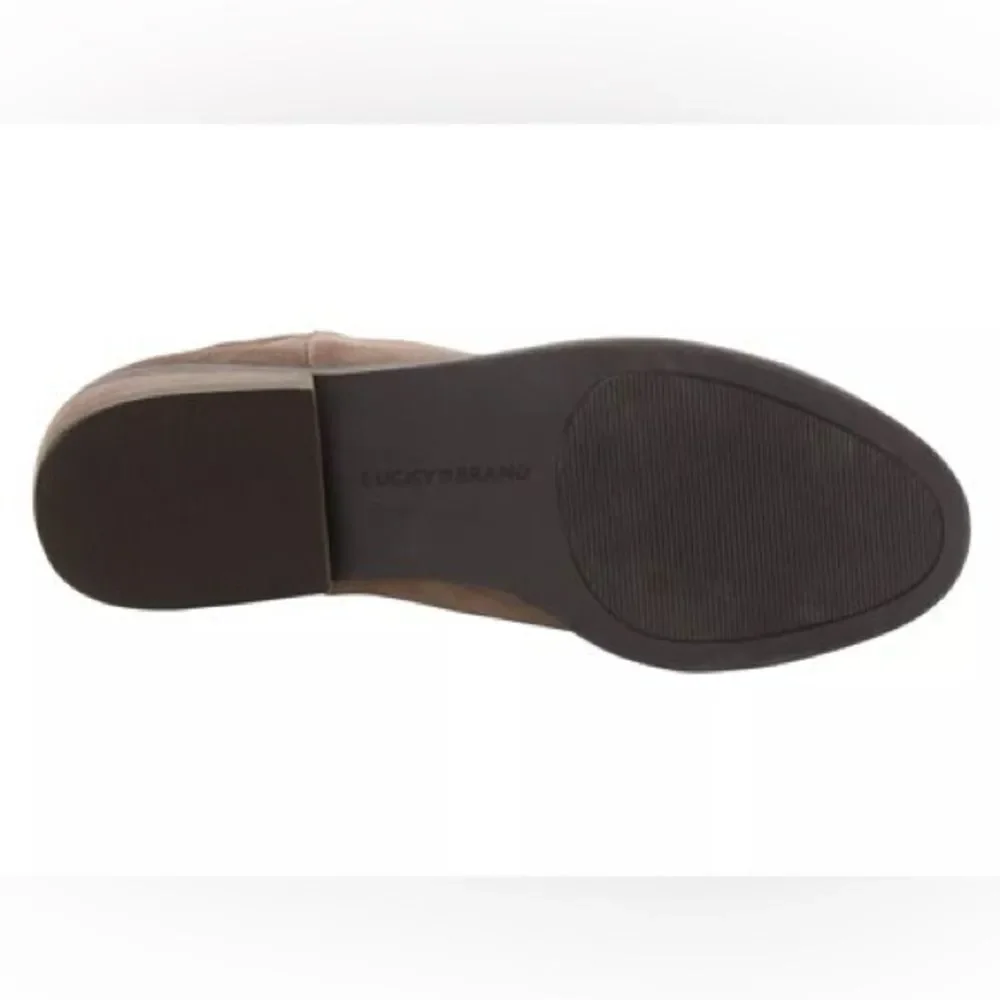 Lucky Brand shaft heel suede